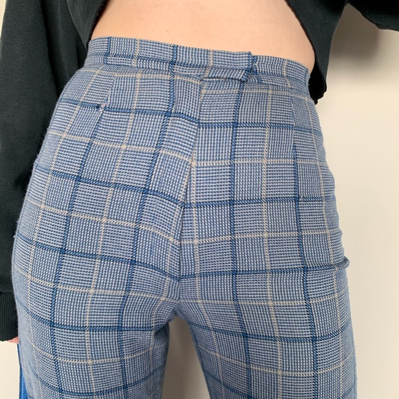 Vintage Plaid Pants - Picture 3 of 3
